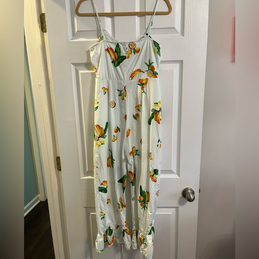 ASOS fruit Button-Down Jumpsuit - Picture 5 of 7